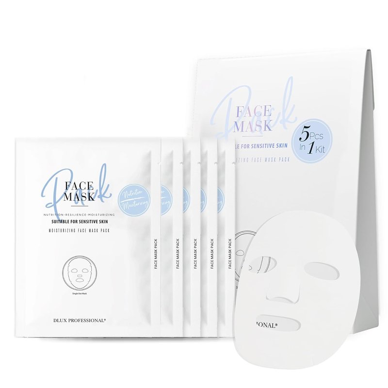 Korean Facial Sheet Mask - Hydrating Paper Mask for Glowing Skin | Moisturizing Skincare