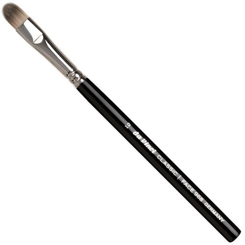 da Vinci Cosmetics Series 968 Classic Concealer Brush, Oval Synthetic, Size 12, 14 Gram