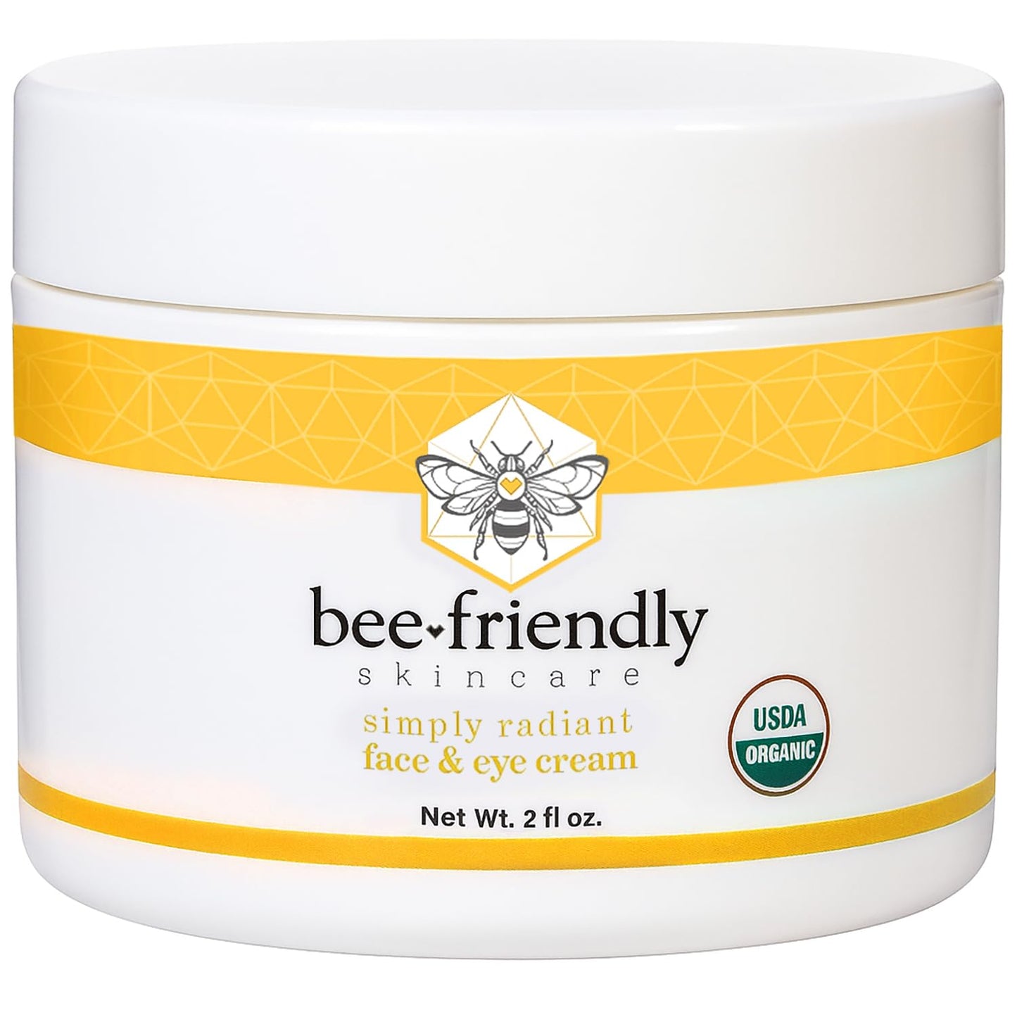 BeeFriendly® Organic Face and Eye Cream, All In One 2 oz