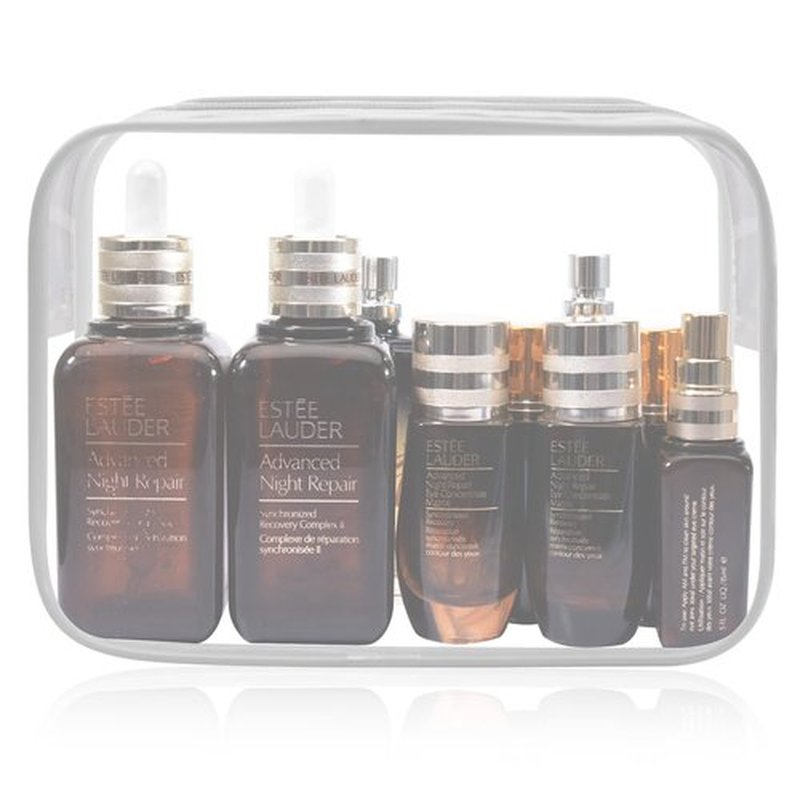 Lermende Clear Toiletry Bag TSA Approved Travel Carry On Airport Airline Compliant Bag Quart Sized 3-1-1 Kit Luggage Pouch(No-S-2Grey)
