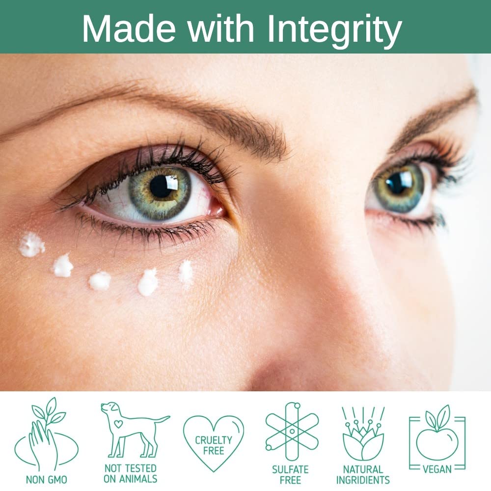 VIVID Peptide Eye Cream Fights Dark Circles Puffiness Fine Lines Whitonyl