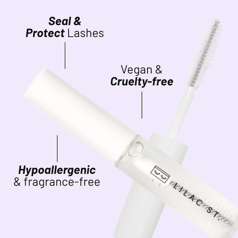 Lilac St - PRO Lash Glue & Lilac Lash Crystal Coat - Long Lasting & Fast Drying Lash Application Glue - Sealant for Extended Lash Wear, Reduce Stickiness & Keeps Lashes Clean - Waterproof, Vegan
