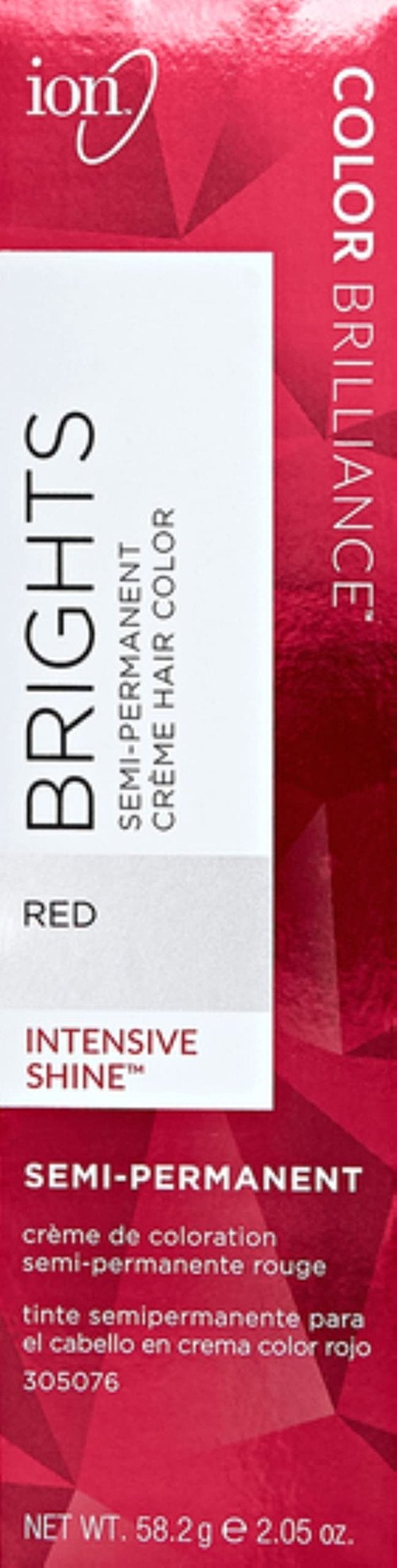 Ion Red Semi Permanent Hair Color Red