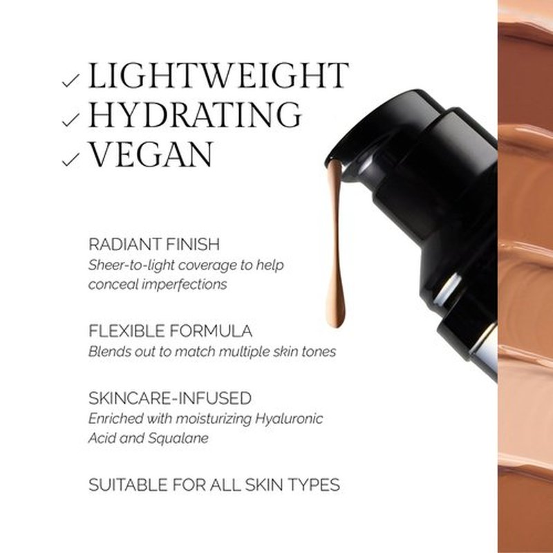 OFIR Sheer Skin Hydrating Tinted Moisturizer | Makeup Tinted Moisturizer | Breathable,Lightweight Hydration | Skincare | Vegan, Sheer Coverage, Evens Complexion | Bare Rice - Very Fair to Fair 1 FL OZ