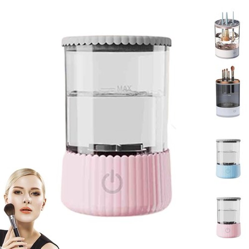 Rinse Hero Brush Cleaner, Beautyswirl Cosmetic Brush Cleaner, 2025 New the Cozy Luna Brush Cleaner, Rinse Hero Makeup Brush Cleaner for Deep Cleaning All Types of Brushes Set