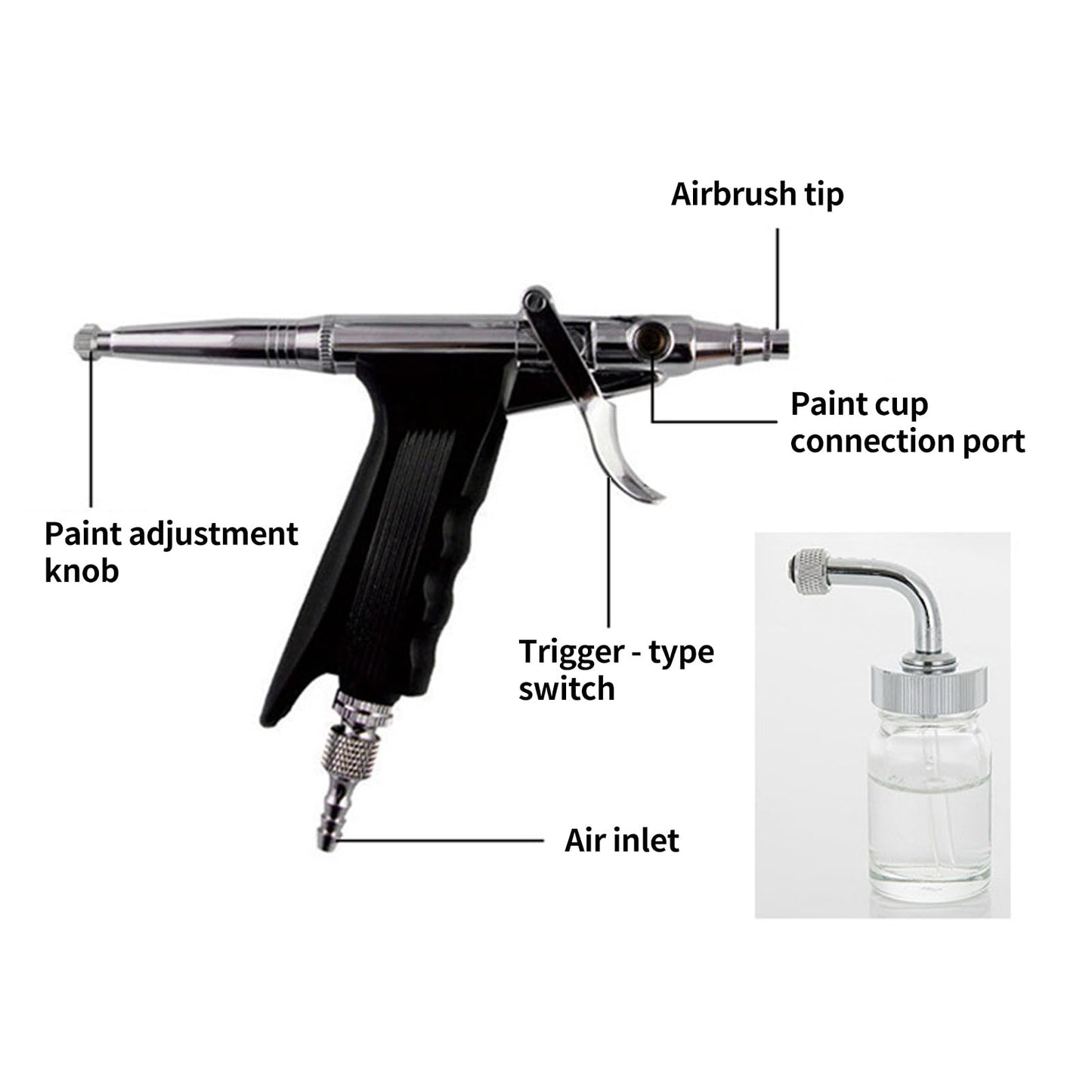 DUIMIMI Facial Oxygen Injector Spray Gun Deep Moisturizing Skin Rejuvenation, Atomization Fine Mist Sprayer for Hydrating, Oil Control Portable Home Beauty Salon Use