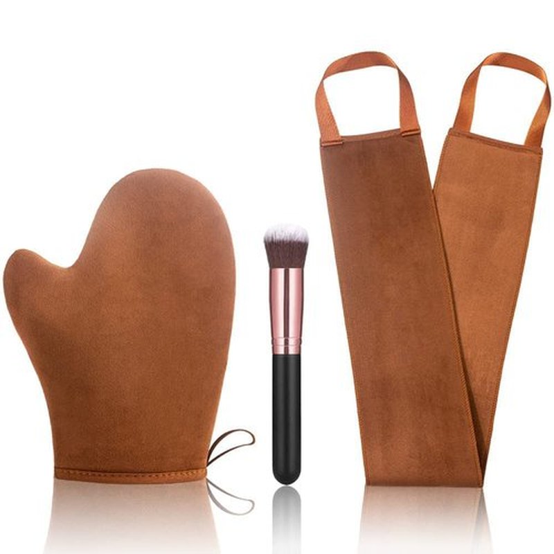 ANSPHIE 3 Pack Self Tanning Mitt Applicator Tanning Mitts Self Tanner Kit Self Tanner Mitt Applicator Self Tanning Glove for Self Tan Mitt Applicator Sunless Tanner Mitt Self Tanner Mit Self Tan Mit
