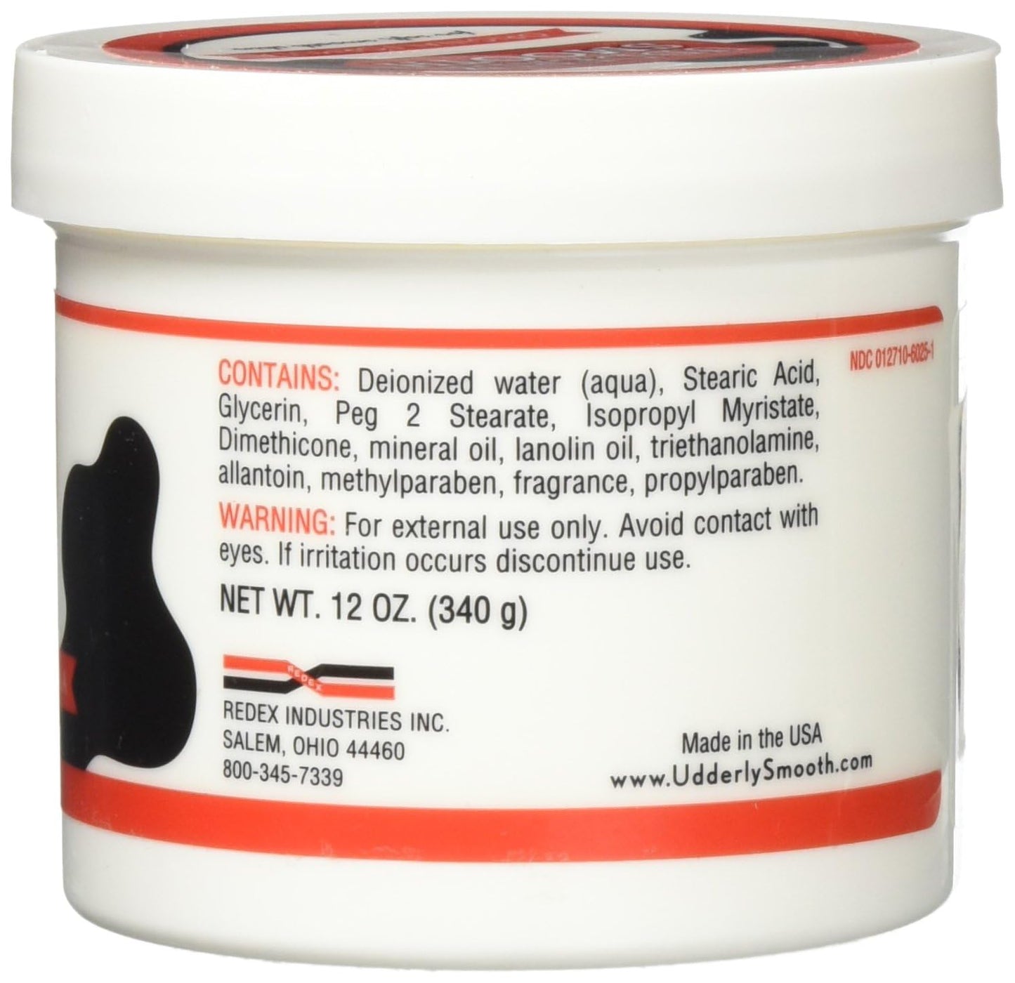 Udderly Smooth Body Cream 12 oz (Pack of 2)