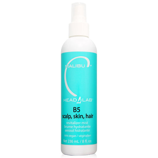 Malibu C Vitamin B5 Hydrating Mist - Multi-Use Scalp & Skin Revitalizer (8 oz)