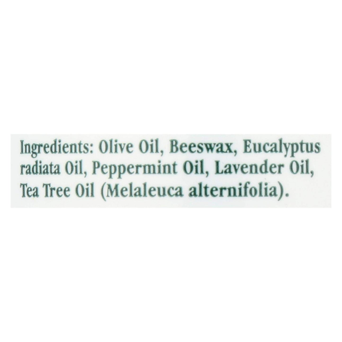 Tea Tree Therapy Chest Rub Eucalyptus, 2 oz