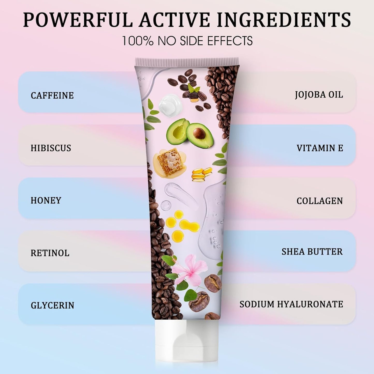 Leadyeah B Flat Belly Firming Cream - Moisturizing, Firming for Stomach, Thighs and Butt, Body Lotion for Women and Men, 125 ML