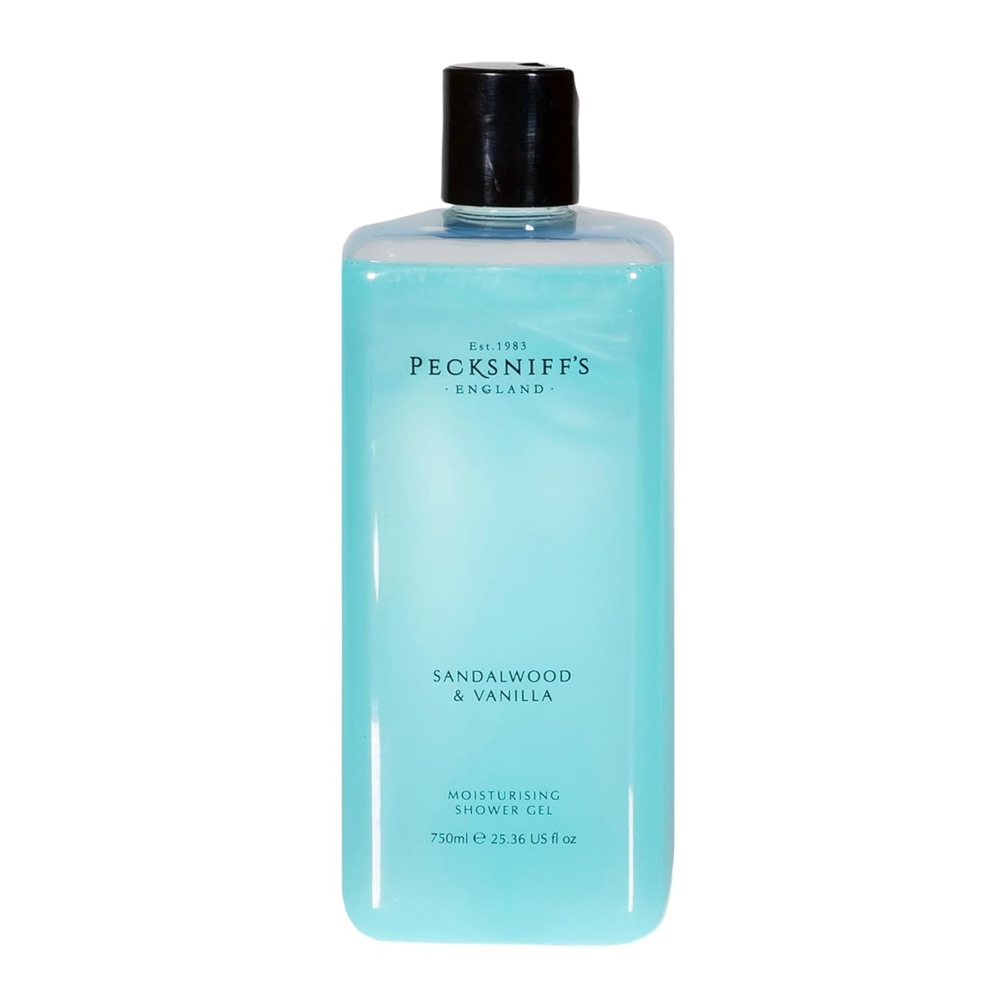 Sandalwood & Vanilla Shower Gel 750ml - Pecksniff's Classic Moisturizing Formula