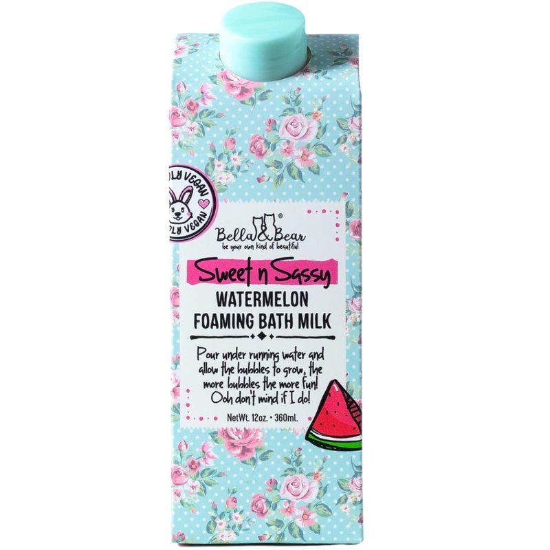 Sweet 'n' Sassy Watermelon Bath & Body Gift Set - Foaming Shower Gel, Bubble Bath, Scrubs & Lip Butter | Perfect Gifts for Women