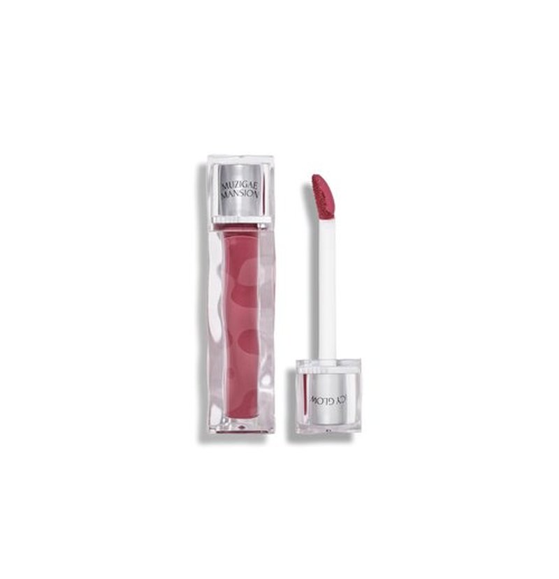 MUZIGAE MANSION Icy Glow Lip Tint – (Vegan Collagen), Long Lasting, (No-Stain), Hydrating Gloss, Matte Finish, (K-Beauty) Makeup, Red & Tinted Shades (04 DIVINE, 0.18 Fl oz)