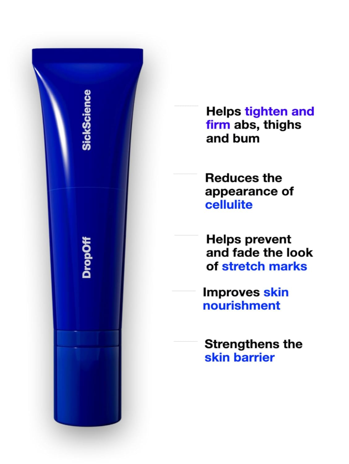 SickScience Advanced Exosome Body Firming Cream - Targets Stretch Marks & Cellulite | 100ml