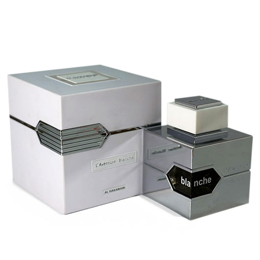 L'aventure Blanche Eau De Parfum Spray for Unisex - 3.3 oz | Al Haramain