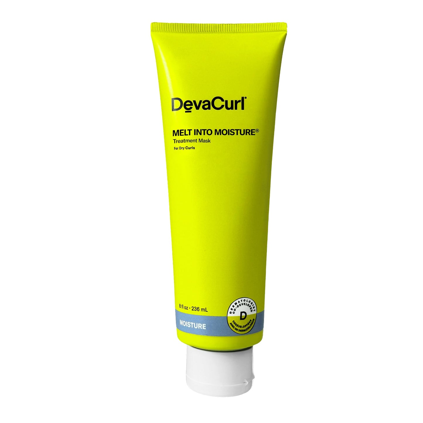 DevaCurl Melt Into Moisture Treatment Mask, Green Oasis, 8 fl. oz.