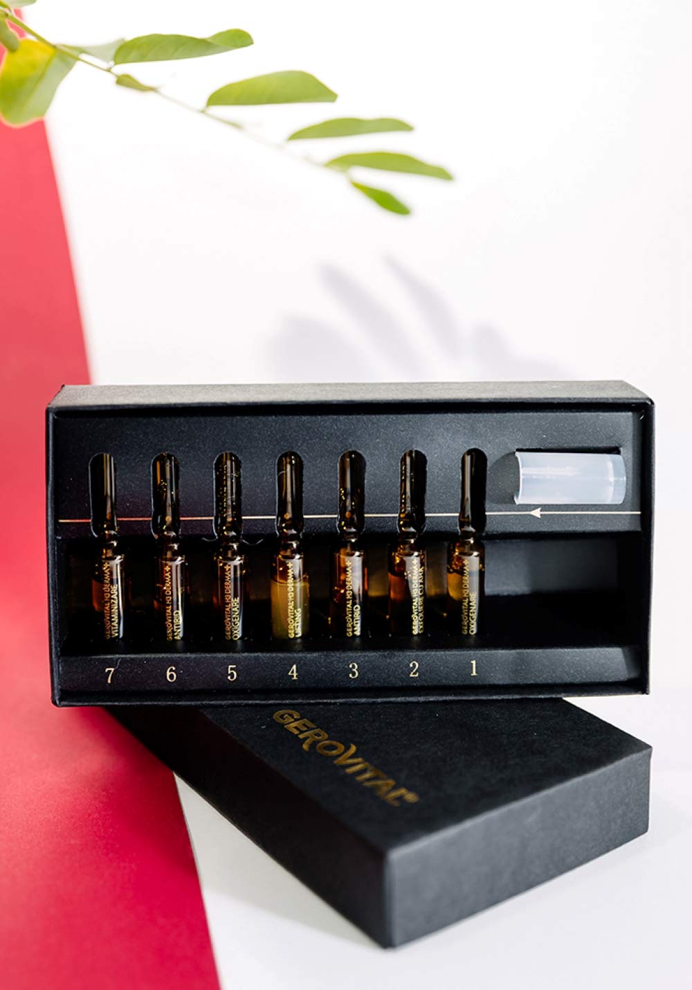GEROVITAL DERMA+ PREMIUM CARE Intensive Care Program | Anti-Wrinkle Booster | 7 Vials x 2 milliliters