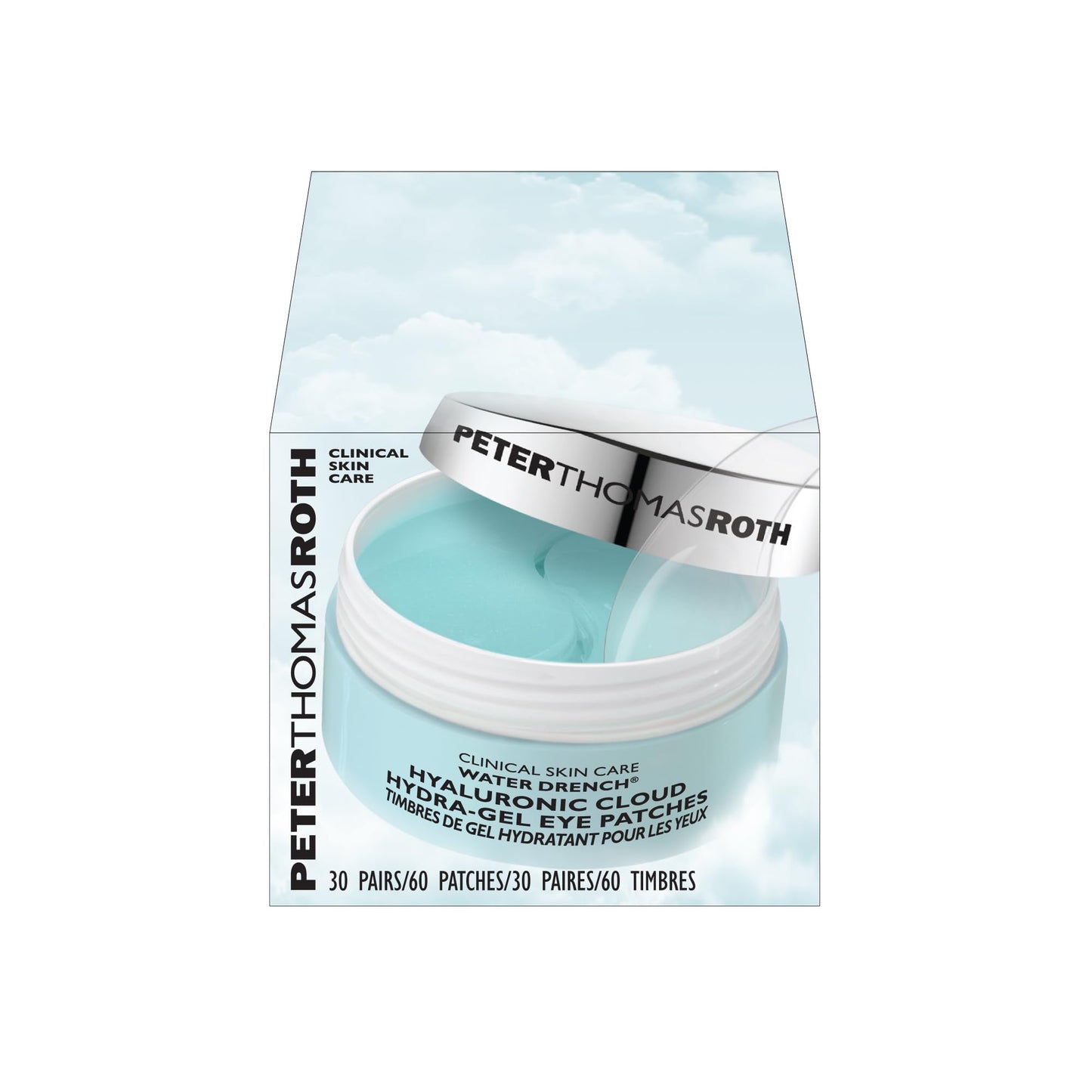 PETER THOMAS ROTH - Water Drench Hyaluronic Cloud Hydra-Gel Eye Patches (Pack of 2)