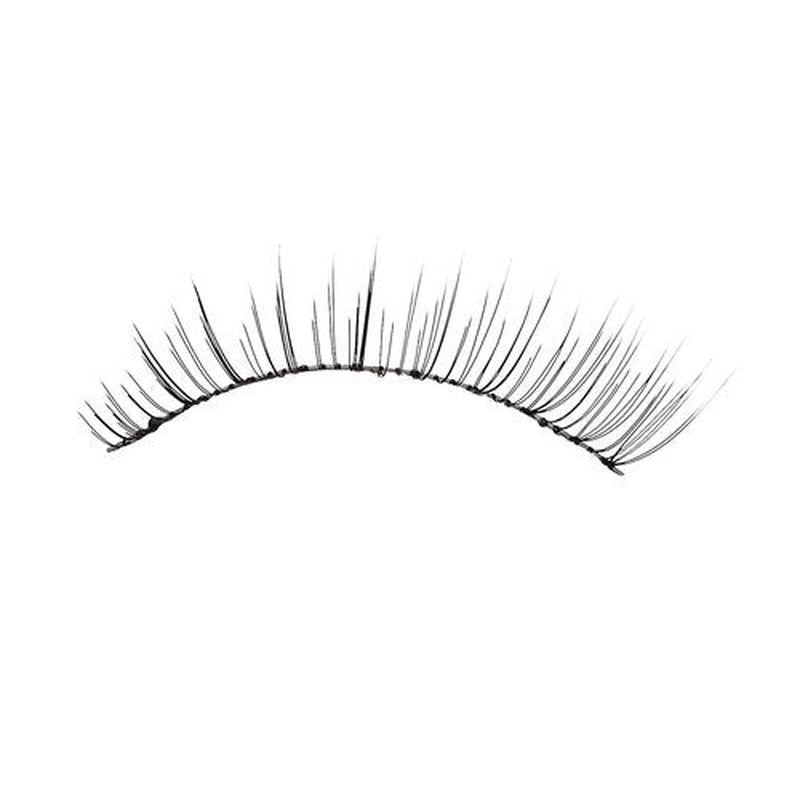 KISS Looks So Natural, False Eyelashes, 'Sultry', 12 mm, Includes 5 Pairs Of Lashes, Contact Lens Friendly, Easy to Apply, Reusable Strip Lashes, Glue-On