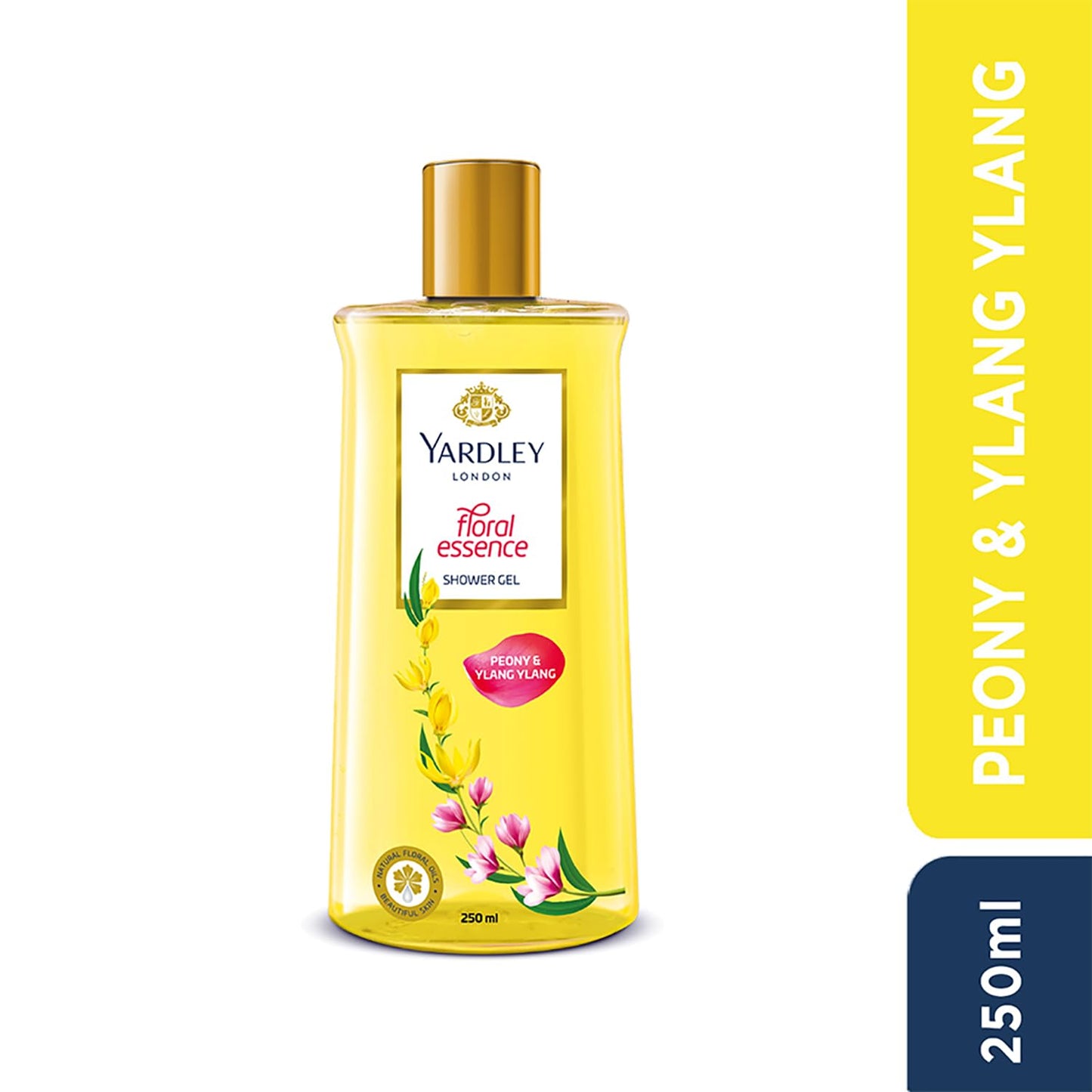 YARDLEY LONDON Floral Essence Shower Gel Peony & Ylang Ylang - 250ml