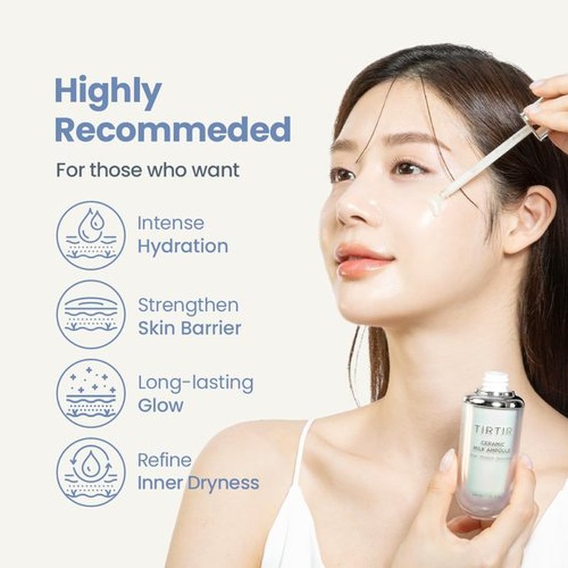 TIRTIR Ceramic Milk Ampoule (1.01 Fl Oz)