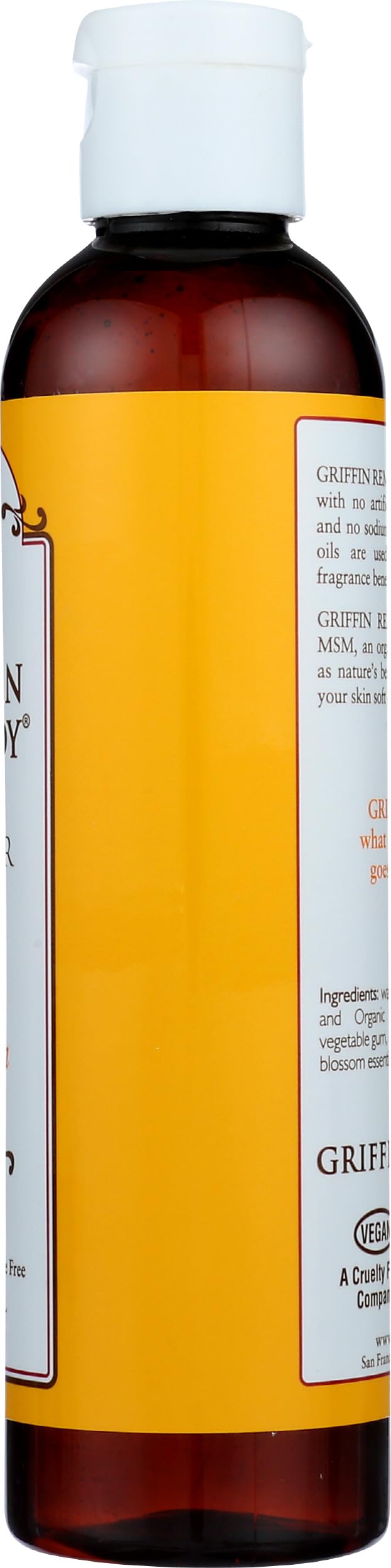 Griffin Remedy, Orange Blossom Shower Gel MSM, 8 Fl Oz