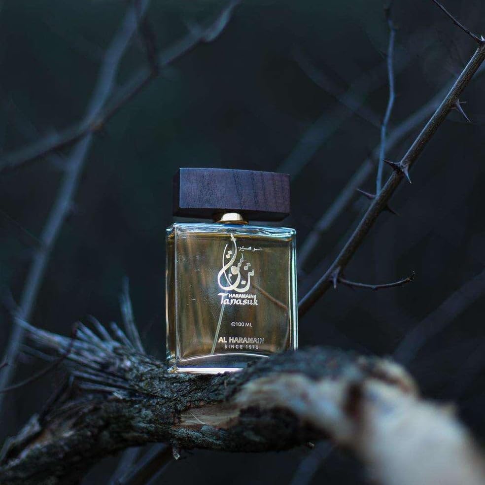 Tanasuk Extrait de Parfum Spray - Unisex Arabian Floral Fragrance - Long Lasting EDP 3.4 Oz