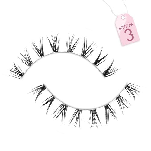 Bottom Lashes Bottom Eyelashes False Lower Lashes Fake Bottom Eyelashes 7 Pairs Bottom-3