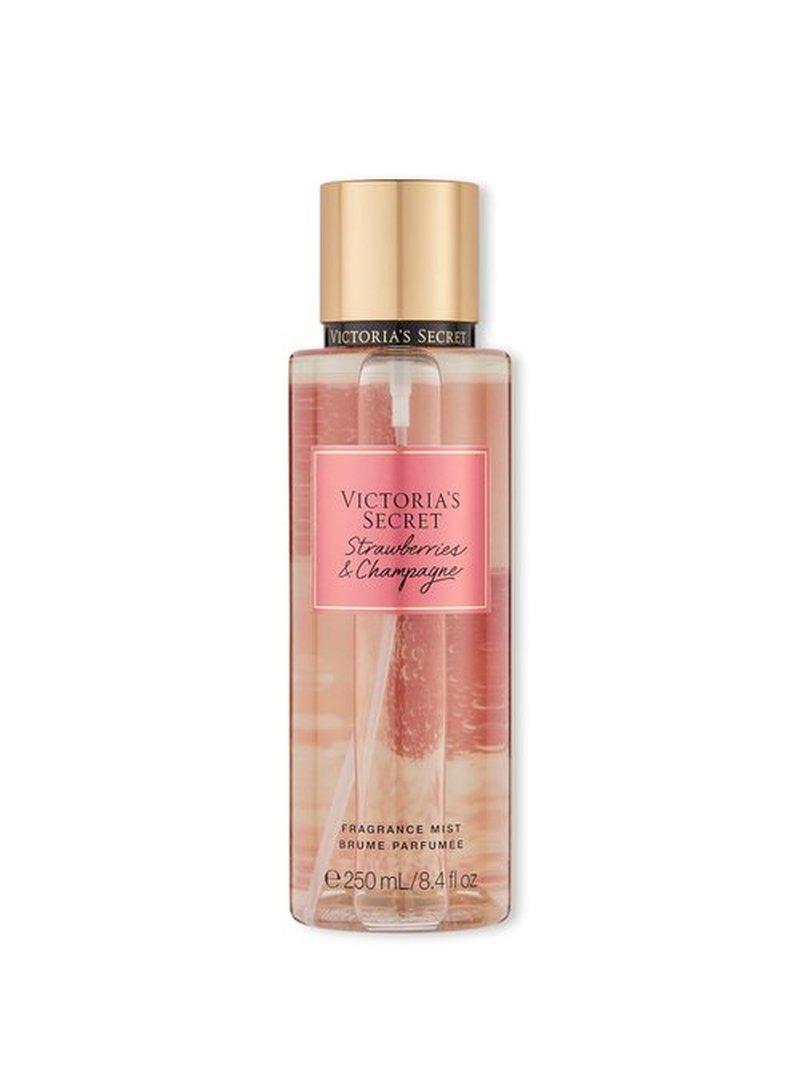 Victoria's Secret Strawberries & Champagne Body Mist, Body Spray for Women (8.4 oz)