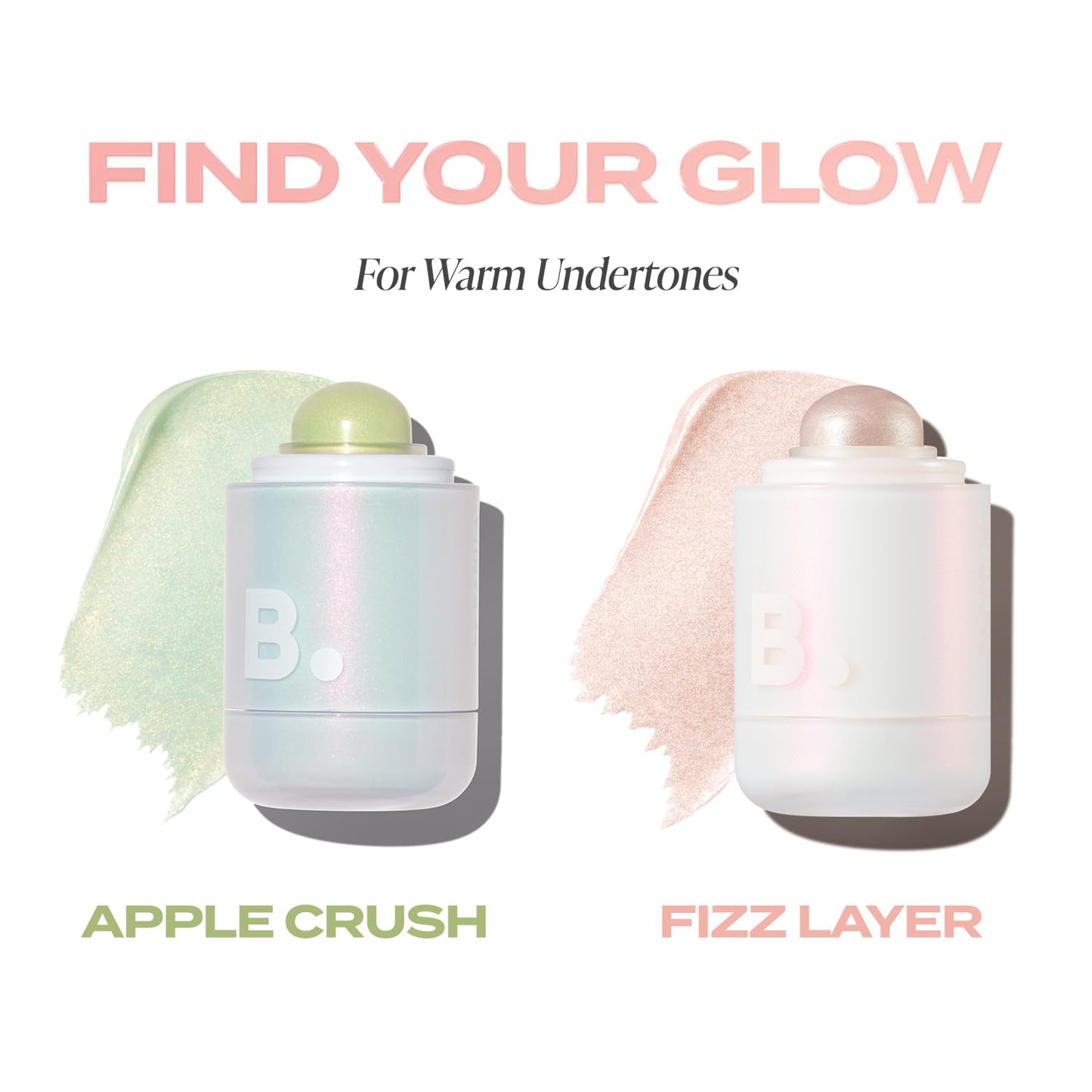 BANILA CO Romantic Blush Highlighter Stick | Creamy Easy-Blend Multi-Use Highlighter Makeup Stick | Long-Lasting, Buildable Radiant Glow with Smooth Finish (0.13 oz), 03 Sugar Frost