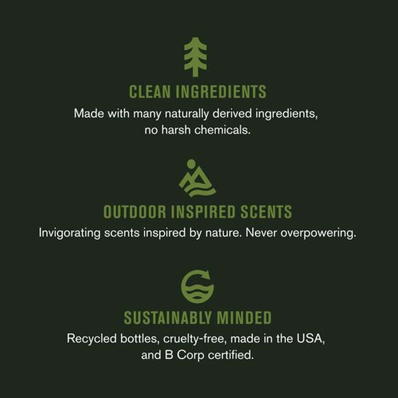 Every Man Jack Men’s Cedar + Red Sage Bath and Body Gift Set - Clean Ingredients & Cedar, Sage, and Spice Ccent - Round Out His Routine with Men’s Body Wash, 2-in-1 Shampoo, Deodorant & Face Wash