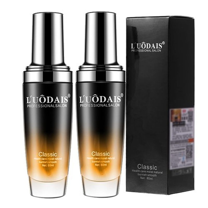 Golden Lure Pheromone Hair Oil, 80ml, Luodais Hair Oil, Luodais Classic Hair Serum, Leave-In Perfume Hair Care Oil (D-Fresh fragrance)