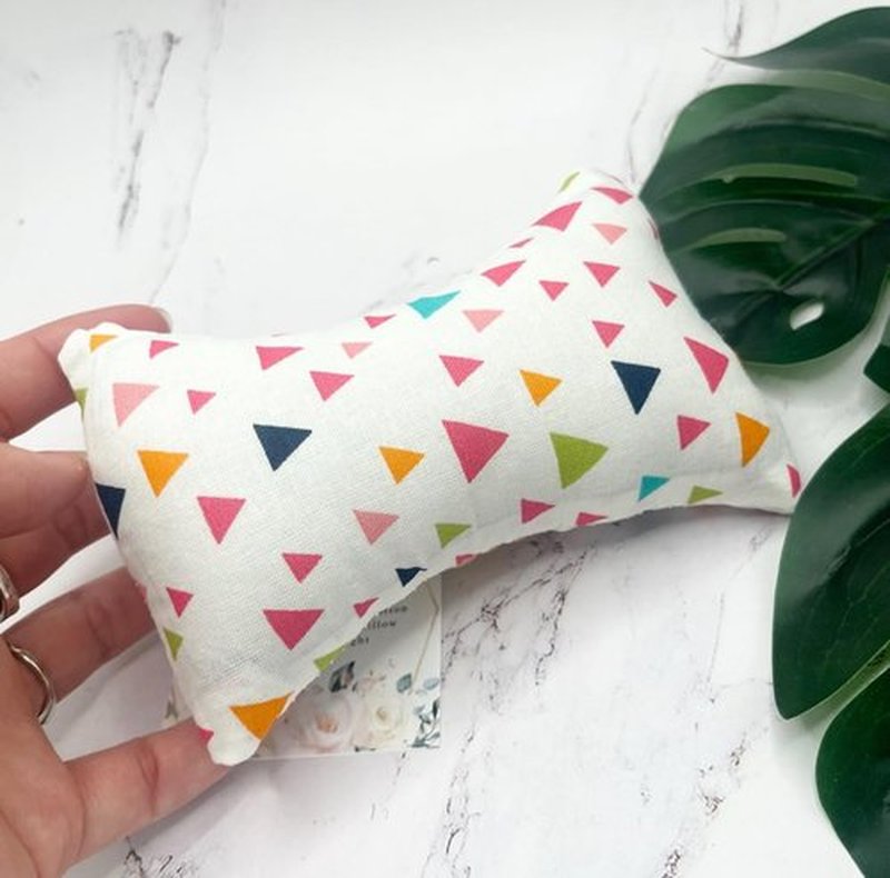 Strapless Handcrafted in The USA Cotton Breast Pillow for Woman Gift for her Side Sleeper Chest Relief Pillow While Sleeping with Anti Aging in Wrinkle Prevention (Confetti)