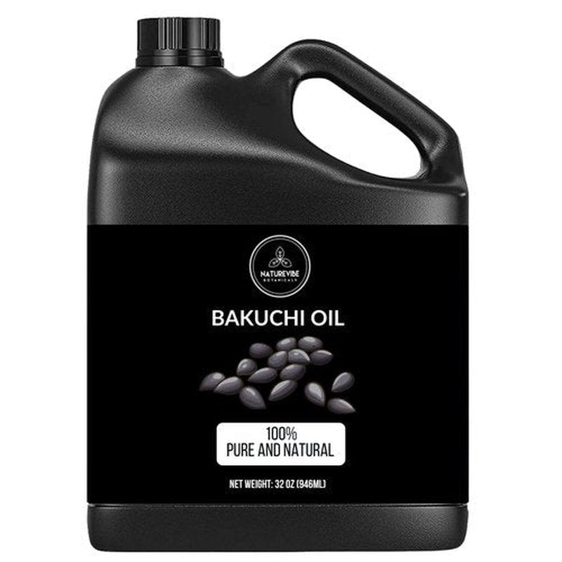 Naturevibe Botanicals Bakuchi (Babchi) Oil 32 Ounces | 100% Pure and Natural | Great for Skin Care and Hair Care