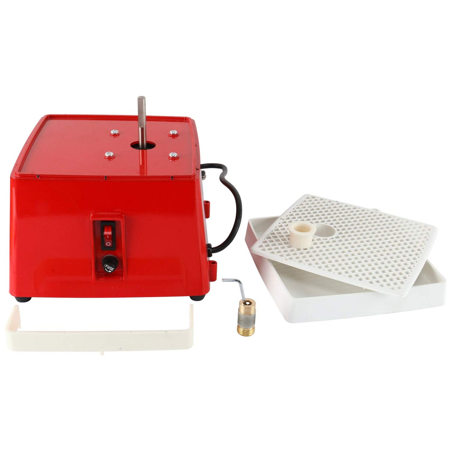 YaeTek Power Stained Grinder,Industrial Mini Portable Stained Glass Grinder Machine Diamond Glass Art Grinding Tool with Diamond Bit (110V, 0.1A 65W)