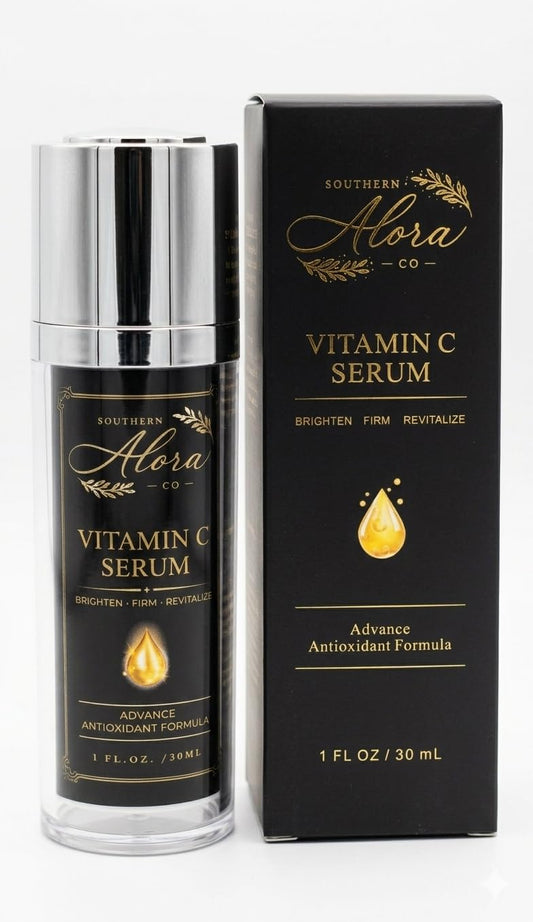 Vitamin C Serum for Face - Brightening Anti-Aging Formula with Hyaluronic Acid | Hydrating for Dark Spots & Hyperpigmentation