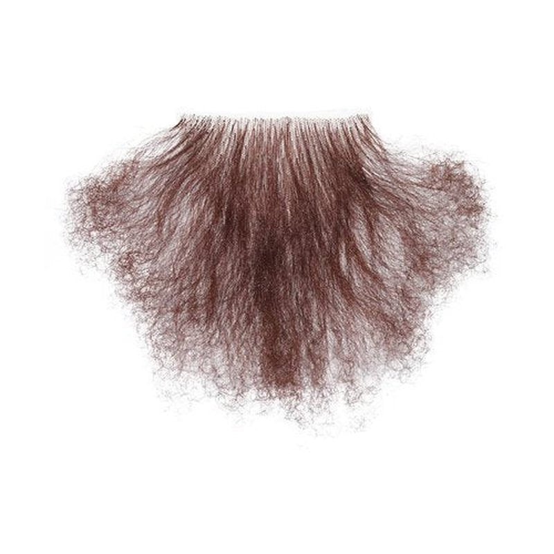 viviaBella Fake Private Hair Handmade Biniki Synthetic Hair Body Hair Adding Hair Volume (Style4, Dark Brown)