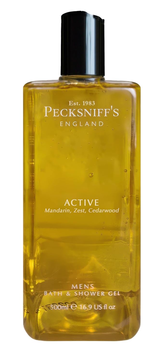 Sandalwood & Vanilla Shower Gel 750ml - Pecksniff's Classic Moisturizing Formula