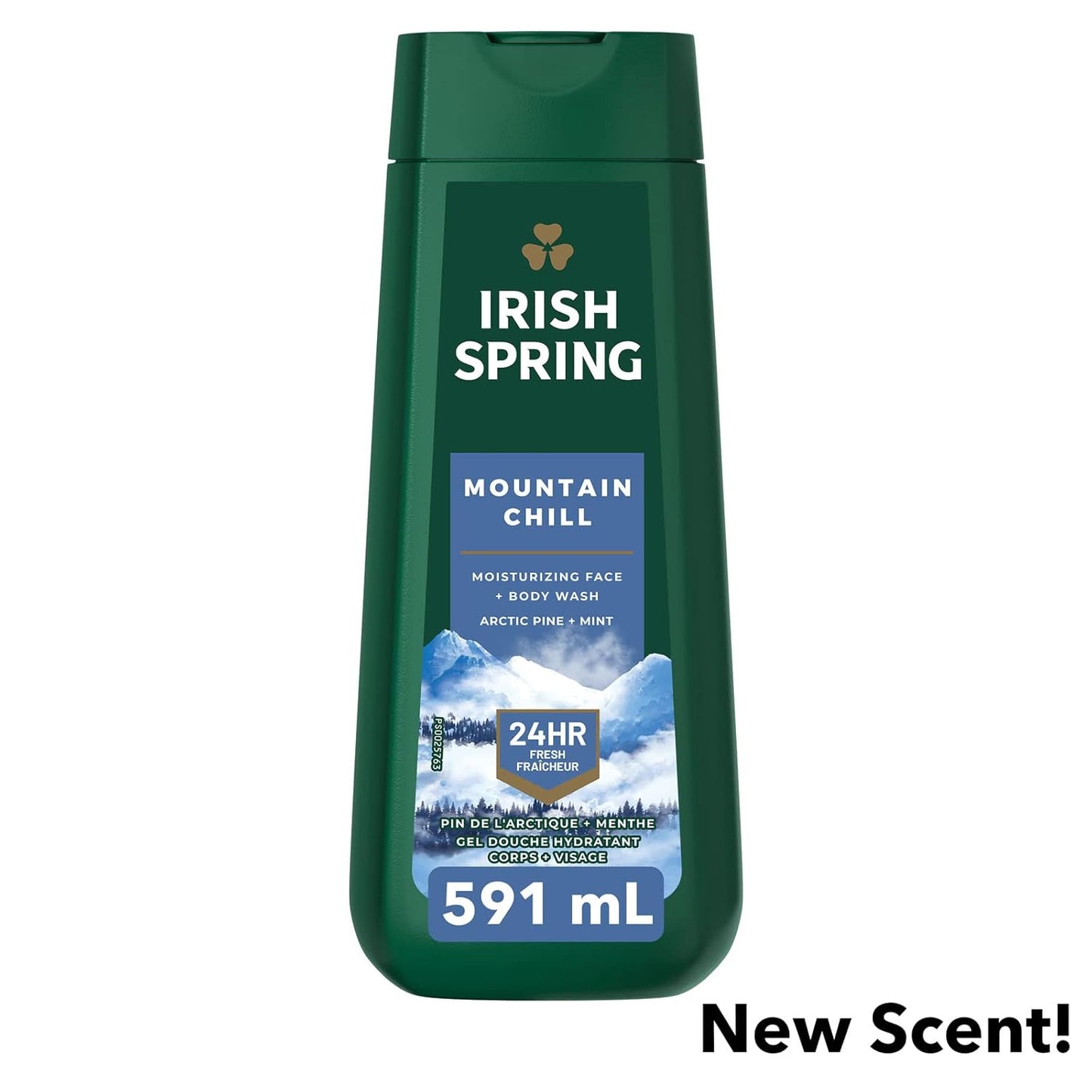 Irish Spring Body Wash - Mountain Chill Scent | Refreshing Clean & Invigorating Fragrance