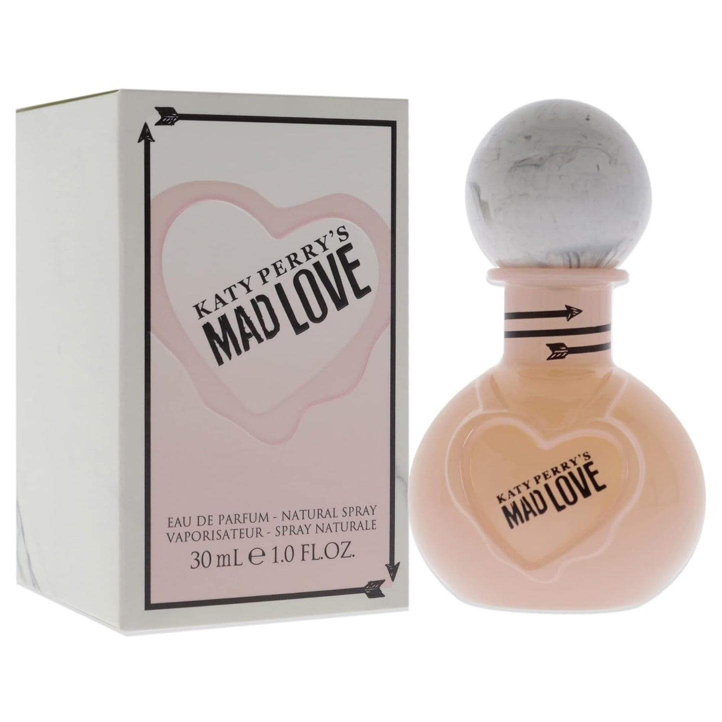 Katy Perry Mad Love Eau de Parfum Spray for Women, 3.4 Ounce, Plain