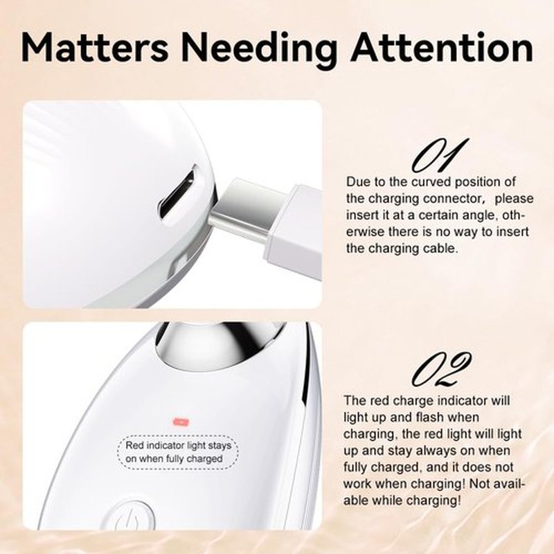 Neck Face Massager, Facial Massager Device, 3 Color Mode, Face Sculpting Tool for Double Chin with Thermal and Vibration (Whtie)