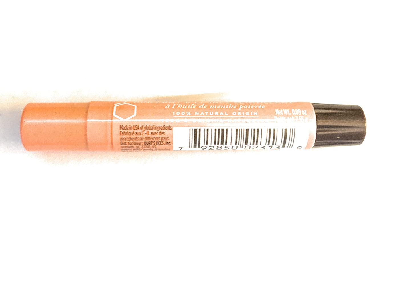 Burt's Bees Lip Shimmer, Apricot 0.09 oz (Pack of 2)