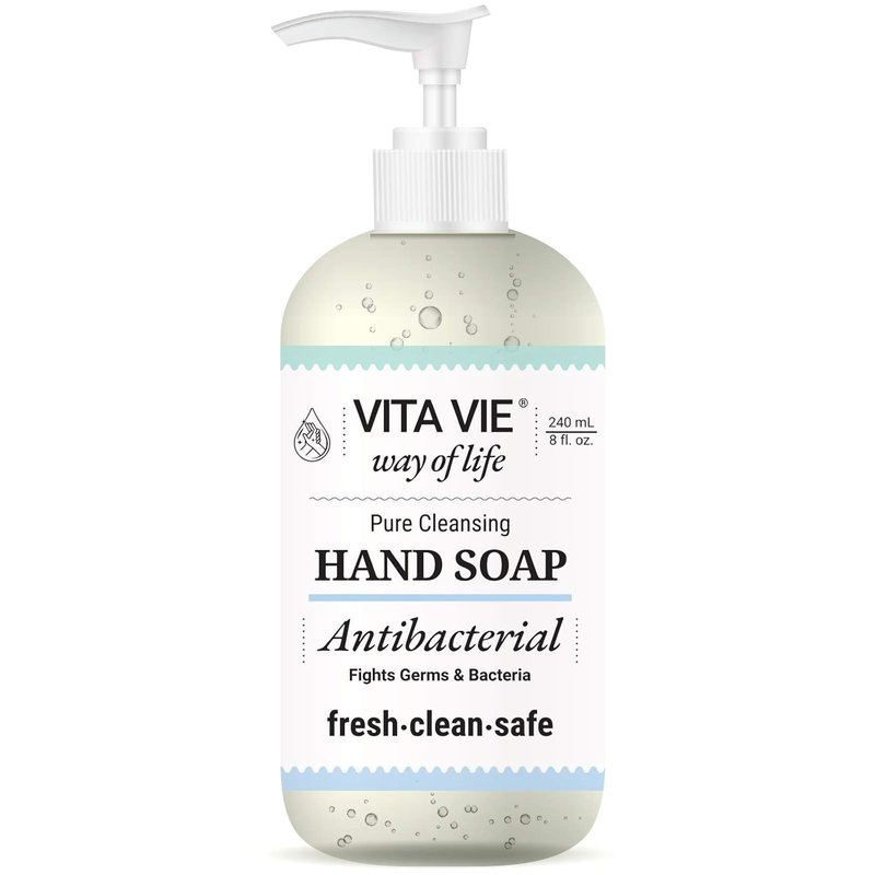 Hand Soap - Paraben-Free Liquid Hand Wash | 8oz, Safe for Kids, Ideal for Home or Office