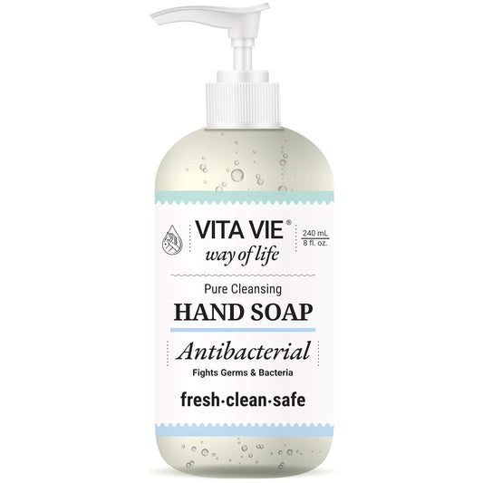 Hand Soap - Paraben-Free Liquid Hand Wash | 8oz, Safe for Kids, Ideal for Home or Office