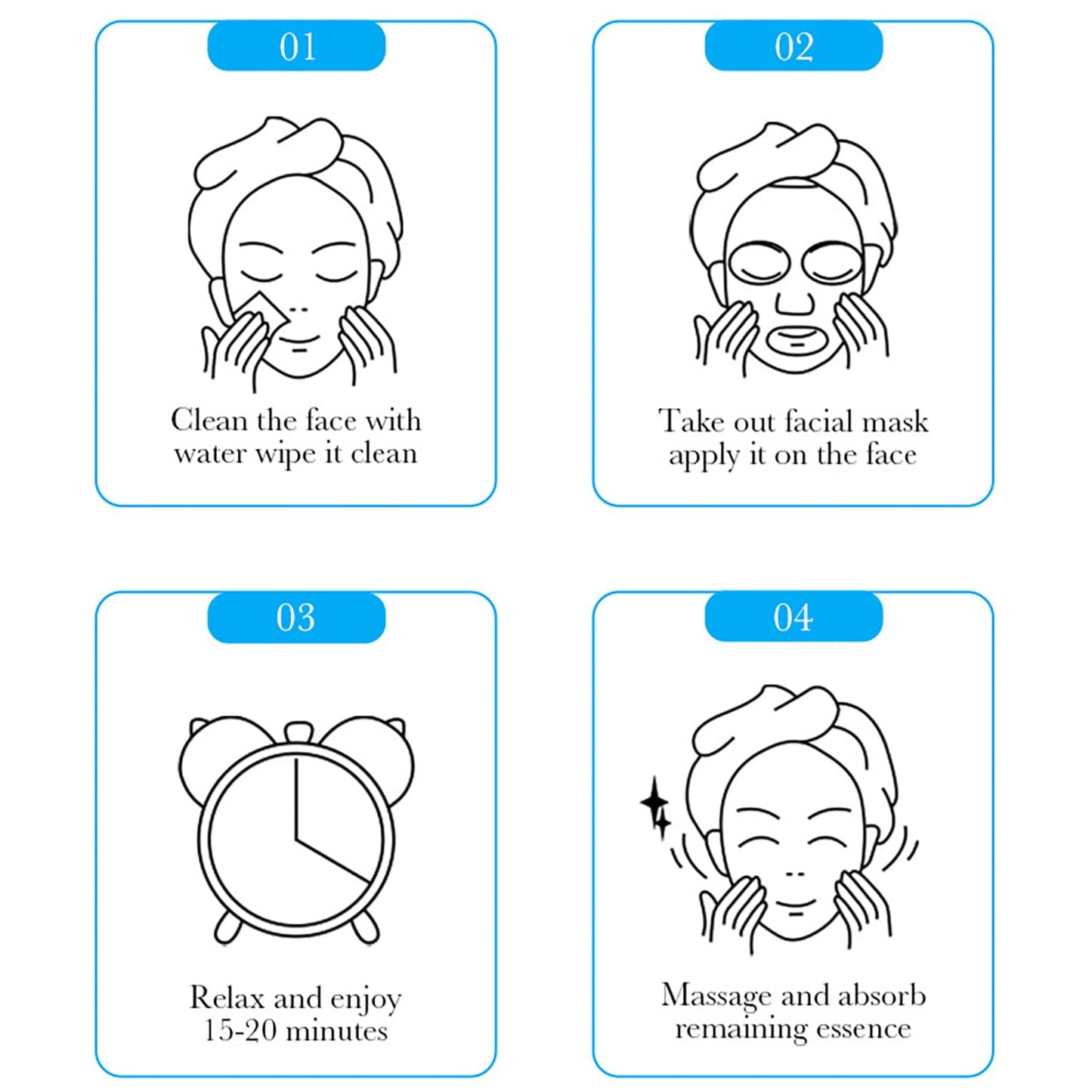 BIOAQUA (0.8ml+0.8g+25g (Aloe Vera Anti Aging Soothing Mask)