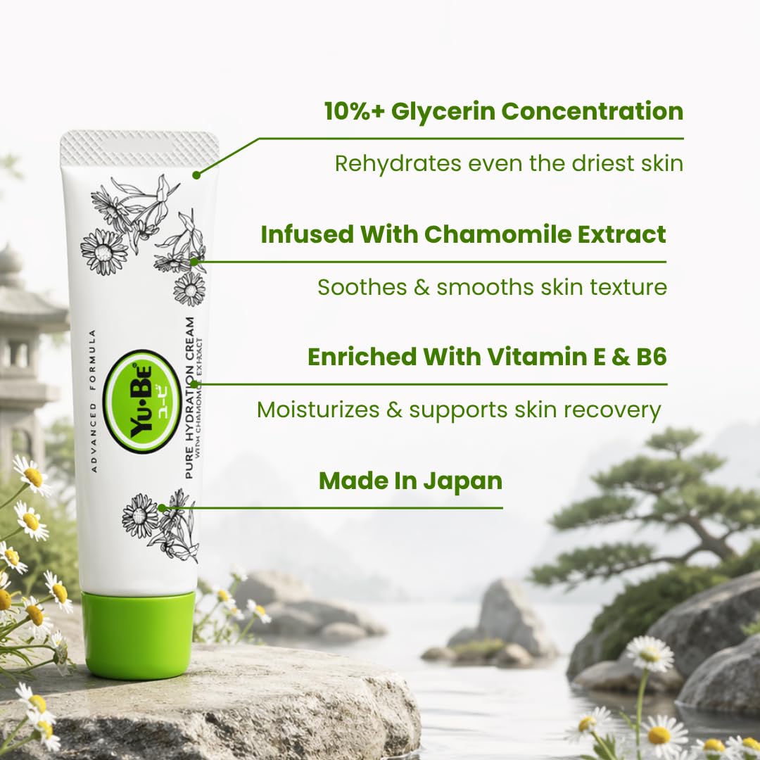 Yu-Be Advanced Formula Pure Hydration Cream 20pc Sample Pack