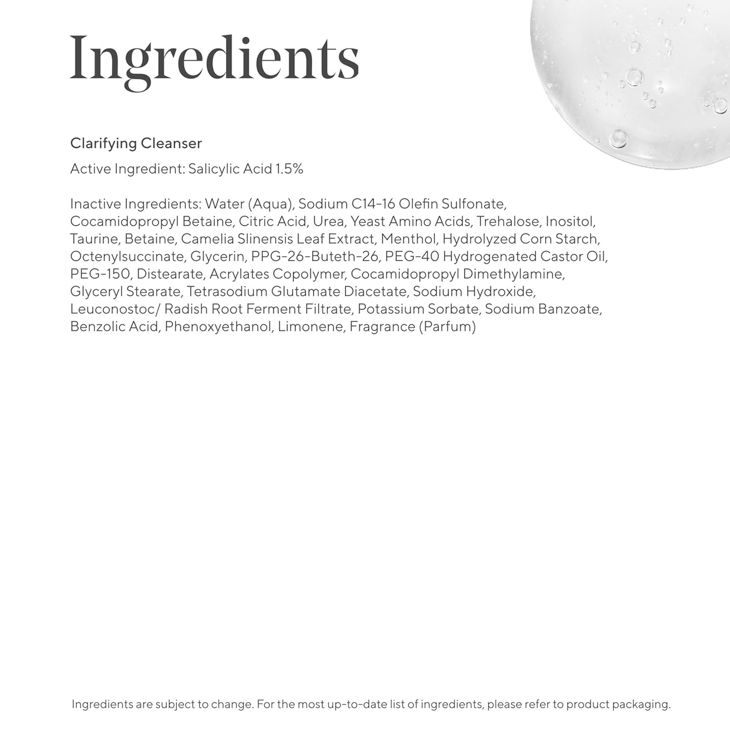 Murad Acne Control Clarifying Cleanser - Salicylic Acid - 2 Fl Oz