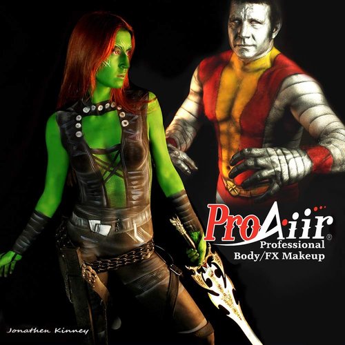 ProAiir Face and Body Painting Makeup - 2oz (60ml) Orange