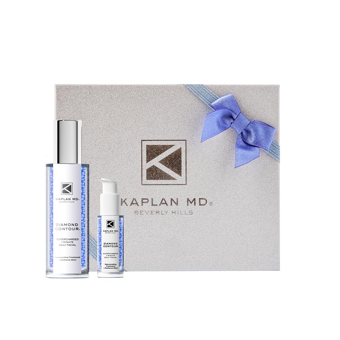 Holiday Diamond Contour Supercharged 1 Minute Daily Facial XL & Travel Duo